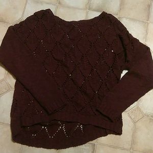 Cute maroon sweater from Rewind size XL